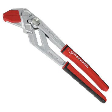 Alicate auto-ajustável Rofast 10'' com mordaças lisas para superfícies polidas, Rothenberger 1000004810