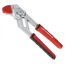 Alicate auto-ajustável Rofast 7'' com mordaças lisas para superfícies polidas, abertura até 40 mm, Rothenberger 1000004710