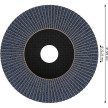 Disco Lamelas X571 125 mm G60, Bosch 2608606923
