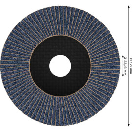 Disco Lamelas X571 125 mm G60, Bosch 2608606923
