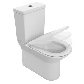 Pack LOFT compacto Btw (sanita rimless+autoclismo+tampo termodur) branco, Sanitana SP0207650300001