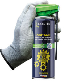 Spray lubrificante multiusos 8 em 1, BA940 300 ml, Bostik