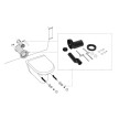 Tubos excêntricos até 2,5 cm p/loiça suspensa, OLI CM12000885108