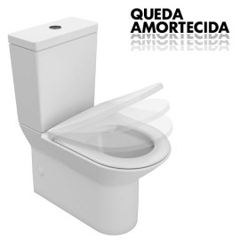 Pack LOFT compacto Btw (sanita rimless+autoclismo+tampo termodur) branco, Sanitana SP0207650300001