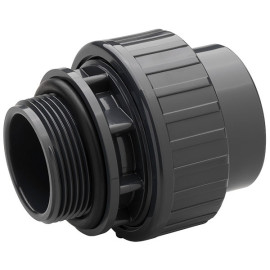 Junção macho PVC pressão colar com vedação exterior 63 mm x 2'', EN1452-3, PN10