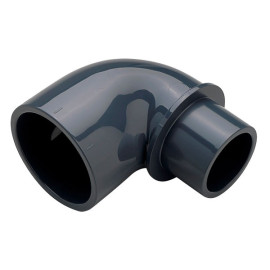 Joelho 90º PVC pressão colar macho fêmea 63 mm