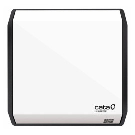 Extrator UC-BREEZE 10 STD antracite, saída 100 mm, 95 m3/h, CATA 01231000
