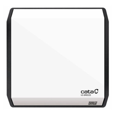 Extrator UC-BREEZE 10 STD antracite, saída 100 mm, 95 m3/h, CATA 01231000