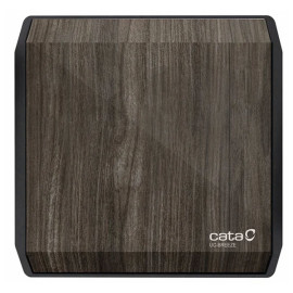 Extrator UC-BREEZE 10 TIMER antracite, saída 100 mm, 95 m3/h, CATA 01231100