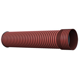 Tubo corrugado PP SN16 800 mm (vara com 6 m)