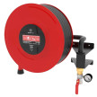 Carretel K64 basculante com mangueira de 30 m