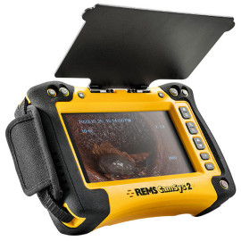 Câmara de inspeção de tubos alta resolução Camsys Set S color com guia de 30metros, REMS 175303R220
