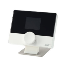Kit termóstato ambiente Ambizen + suporte mesa, Baxi 7893543