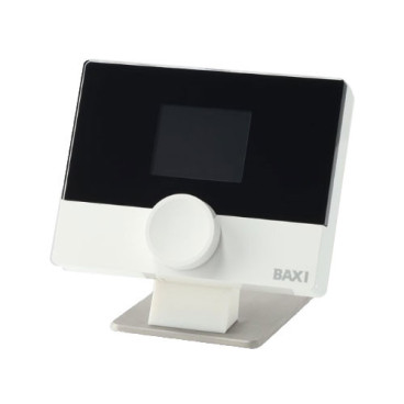 Kit termóstato ambiente Ambizen + suporte mesa, Baxi 7893543