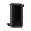 Balde de Pedal BO 4L preto mate, Brabantia 237805