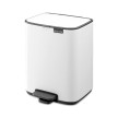 Balde de Pedal BO 4L branco, Brabantia 236723