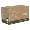 Pack CENT RIMLESS (sanita compacta descarga vertical + autoclismo entrada inferior + tampo) branco, Sanitana SP0203553200009
