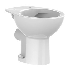Sanita simples CENT RIMLESS, descarga horizontal, branco, Sanitana S10208581800000