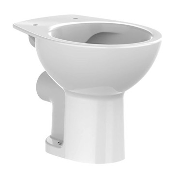 Sanita simples CENT RIMLESS, descarga horizontal, branco, Sanitana S10208581800000