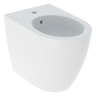 Bidé ao chão Join com forma fechada T»56cm, furo de nível visível, branco, Geberit 503.106.00.1