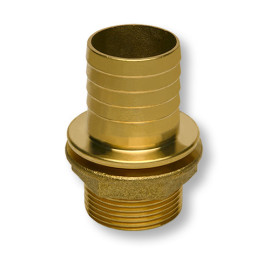 Canhão canelado depósito 3/4'' latão