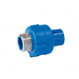 Casquilho macho-macho K12 50 mm x 1''1/2 PPR, Coprax 10712650
