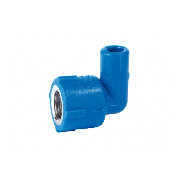 Joelho fêmea para acessório K24 20 mm x 1/2'' PPR, Coprax 10724220