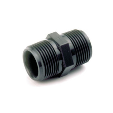 Casquilho duplo de 1/2'' PVC, EN10226-1, PN10