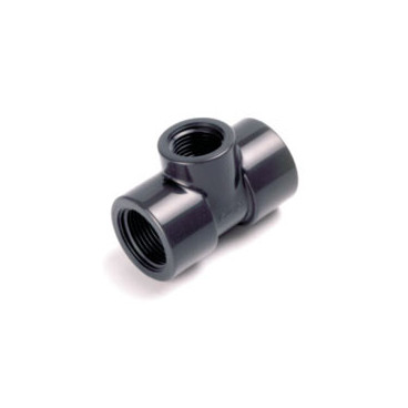 Tê de redução 3/4'' x 1/2'' PVC, EN10226-1, PN10