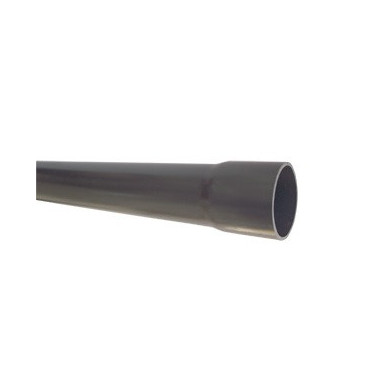 Tubo PVC pressão 63 mm PN6 colar (vara de 6 m) EN1452