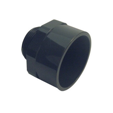 União macho PVC pressão F/M 16/20 mm x 3/4'', EN1452-3, PN10