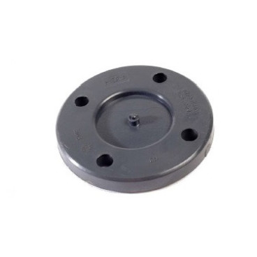 Flange cega PVC pressão 200 mm, EN1452-3, PN10