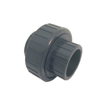 Junções fêmea PVC pressão colar 50 mm x 1''1/2, EN1452-3, PN10