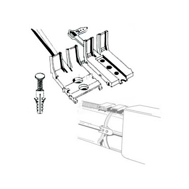 Abraçadeira 15-45 mm FAC Legrand