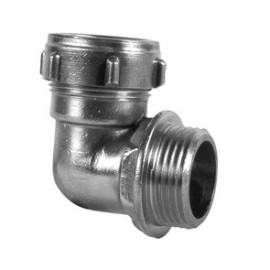 Joelho macho 15 mm x 3/4'' Conex compressão