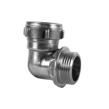Joelho macho 28 mm x 1'' Conex compressão