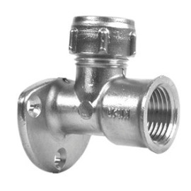 Joelho com Pater 22 mm x 1/2'' Conex compressão