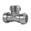 Tê simples 10 mm Conex compressão