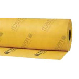 Lâmina impermeabilização DRY80 com 1,5m de largura, colagem sobreposição, aplicação em terraços e varandas, Revestech