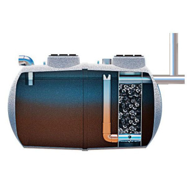 Fossa filtro séptico PLUS 7, ACO Remosa