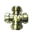 Tê duplo 22 mm Conex compressão