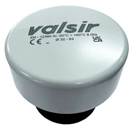 Válvula de admissão de ar D32 mm a 63 mm, 8,0 l/s - Valsir 