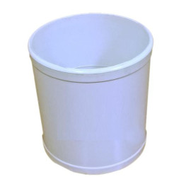União 110 mm branca para caleira