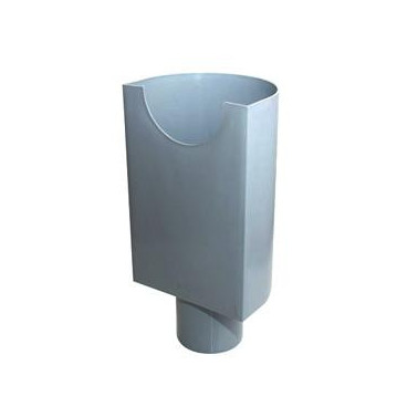 Capitel redondo cinza 63 mm