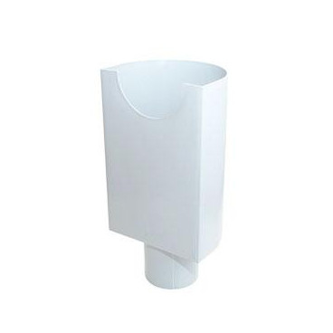 Capitel redondo branco 90 mm