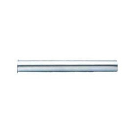 Tubo cromado abocardado de 32 mm com 20 cm de comprimento