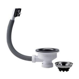 Válvula 1''1/2 com cesta e saída ladrão, B-72RL