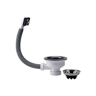 Válvula 1''1/2 com cesta e saída ladrão, B-72RL