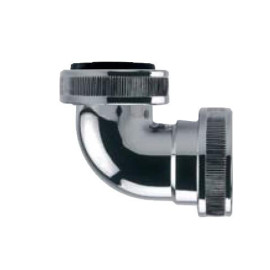 Curva 32 mm x 1''1/4 cromada, B-96M-32CR