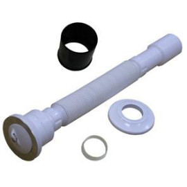 Válvula lavatório extensível branca com saída 32/40 mm